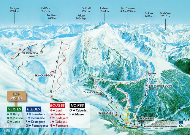 pistes ascou